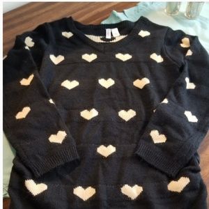 black maternity sweater